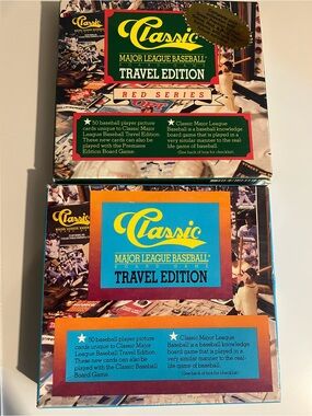 Classic Travel Edition Baseball Board Games
